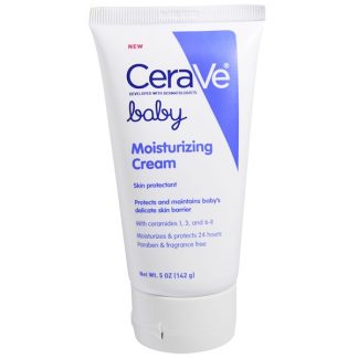 CERAVE, BABY, MOISTURIZING CREAM, 5 OZ / 142g