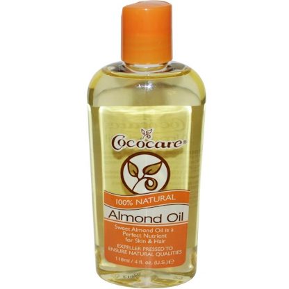 COCOCARE, 100% NATURAL ALMOND OIL, 4 FL OZ / 118ml