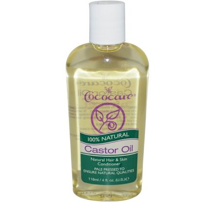 COCOCARE, 100% NATURAL CASTOR OIL, 4 FL OZ / 118ml