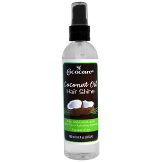 COCOCARE, COCONUT OIL HAIR SHINE, 6 FL OZ / 180ml