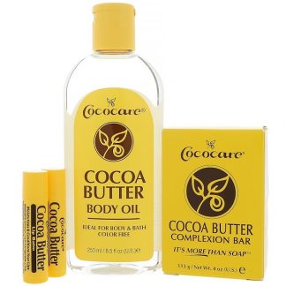 COCOCARE, COCOA BUTTER GIFT BAG, 4 PIECES