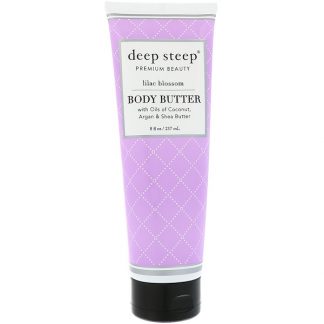 DEEP STEEP, BODY BUTTER, LILAC BLOSSOM, 8 FL OZ / 237ml