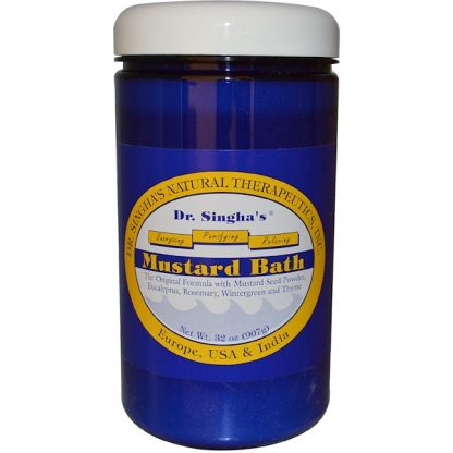 DR. SINGHA'S, MUSTARD BATH, 32 OZ / 907G)