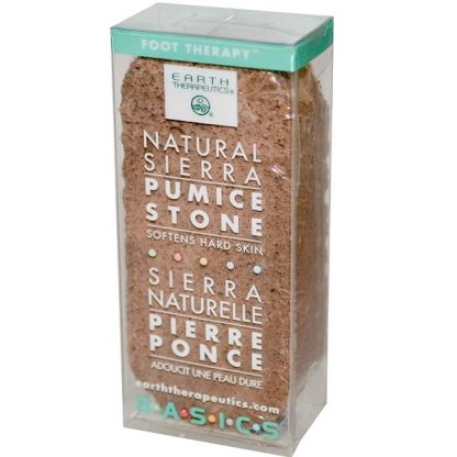 EARTH THERAPEUTICS, BASICS, NATURAL SIERRA, PUMICE STONE, 1 STONE