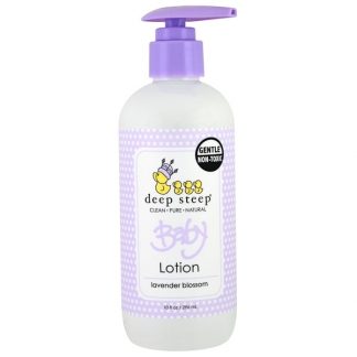 DEEP STEEP, BABY LOTION, LAVENDER BLOSSOM, 10 FL OZ / 296ml