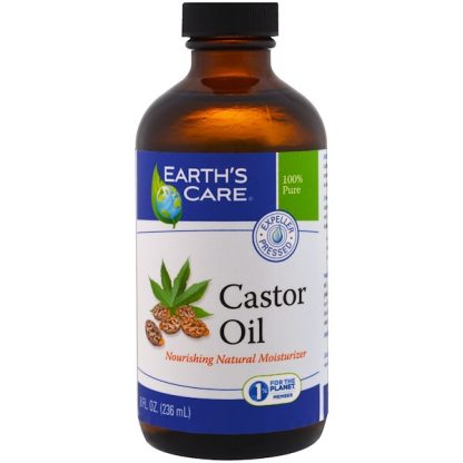 EARTH'S CARE, CASTOR OIL, 8 FL OZ / 236ml