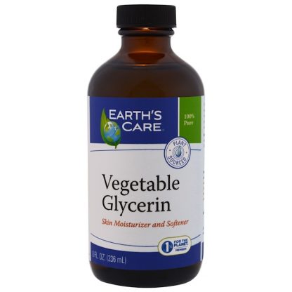 EARTH'S CARE, VEGETABLE GLYCERIN, 8 FL OZ / 236ml