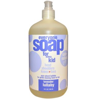 EO PRODUCTS, EVERYONE SOAP FOR EVERY KID, LAVENDER LULLABY, 32 FL OZ / 960ml