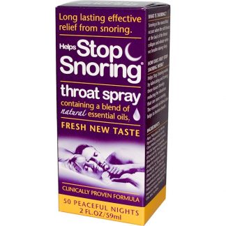 ESSENTIAL HEALTH PRODUCTS, HELPS STOP SNORING, THROAT SPRAY, 2 FL OZ / 59ml