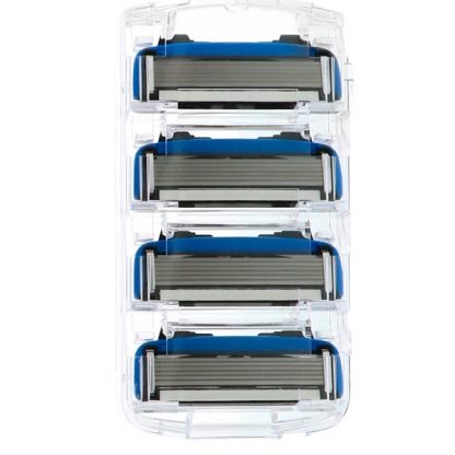 EVERY MAN JACK, RAZOR CARTRIDGES, SIX BLADES, SENSITIVE, 4 CARTRIDGES