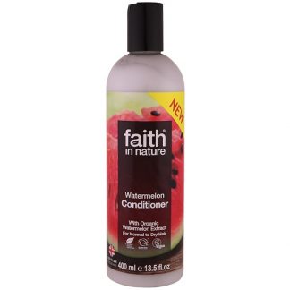 FAITH IN NATURE, CONDITIONER, FOR NORMAL TO DRY HAIR, WATERMELON, 13.5 FL OZ / 400ml