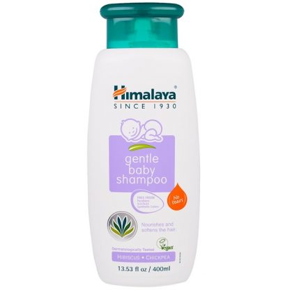 HIMALAYA, GENTLE BABY SHAMPOO, HIBISCUS AND CHICKPEA, 13.53 FL OZ / 400ml