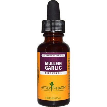 HERB PHARM, MULLEIN GARLIC, PURE EAR OIL, 1 FL OZ / 30ml