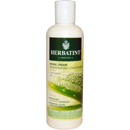 HERBATINT, ROYAL CREAM CONDITIONER, ALOE VERA, JOJOBA OIL, WHEAT, 8.79 FL OZ / 260ml