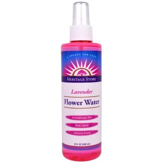 HERITAGE STORE, FLOWER WATER, LAVENDER, 8 FL OZ / 240ml