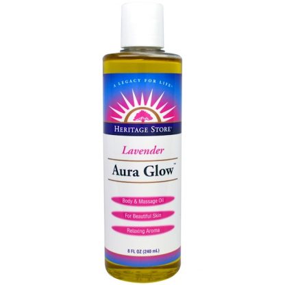 HERITAGE STORE, AURA GLOW, LAVENDER, 8 FL OZ / 240ml