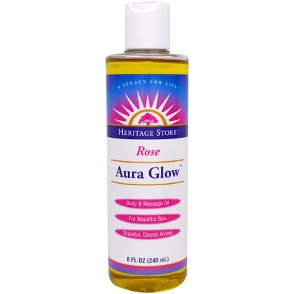 HERITAGE STORE, AURA GLOW, ROSE, 8 FL OZ / 240ml