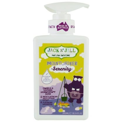 JACK N' JILL, NATURAL BATHTIME, MOISTURIZER, SERENITY, 10.14 FL OZ / 300ml