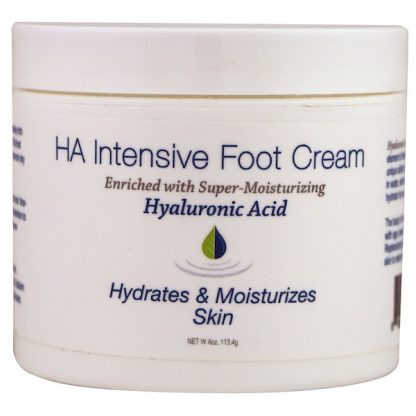 HYALOGIC LLC, HA INTENSIVE FOOT CREAM, 4 OZ / 113.4g