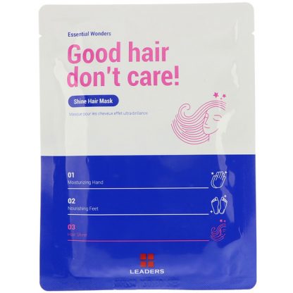 LEADERS, ESSENTIAL WONDERS, GOOD HAIR DON'T CARE, SHINE HAIR MASK, 1 MASK, 30 ML