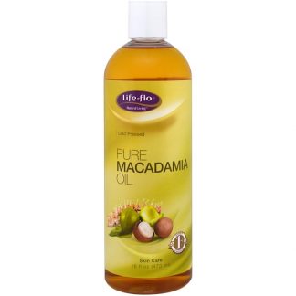 LIFE-FLO, PURE MACADAMIA OIL, 16 FL OZ / 473ml