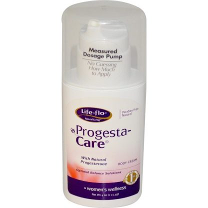 LIFE-FLO, PROGESTA-CARE, BODY CREAM, 4 OZ / 113.4g