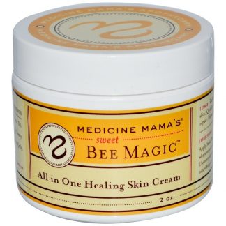 MEDICINE MAMA'S, SWEET BEE MAGIC, ALL IN ONE HEALING SKIN CREAM, 2 OZ