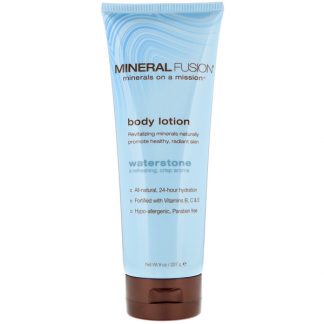 MINERAL FUSION, BODY LOTION, WATERSTONE, 8 OZ / 227g