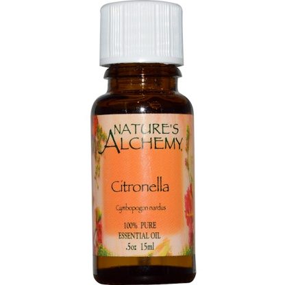 NATURE'S ALCHEMY, CITRONELLA, ESSENTIAL OIL, .5 OZ / 15ml