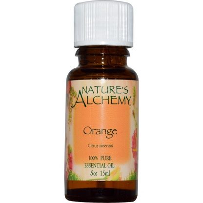 NATURE'S ALCHEMY, ORANGE, ESSENTIAL OIL, .5 OZ / 15ml