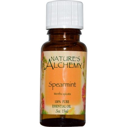 NATURE'S ALCHEMY, SPEARMINT, ESSENTIAL OIL, .5 OZ / 15ml