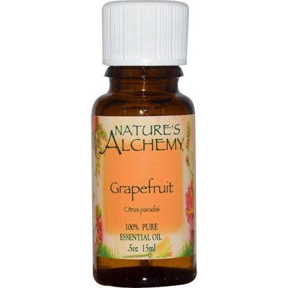 NATURE'S ALCHEMY, GRAPEFRUIT, ESSENTIAL OIL, 0.5 OZ / 15ml