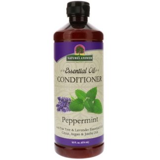 NATURE'S ANSWER, ESSENTIAL OIL, CONDITIONER, PEPPERMINT, 16 FL OZ / 474ml