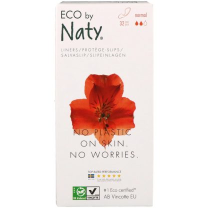 NATY, PANTY LINERS, NORMAL, 32 ECO PIECES