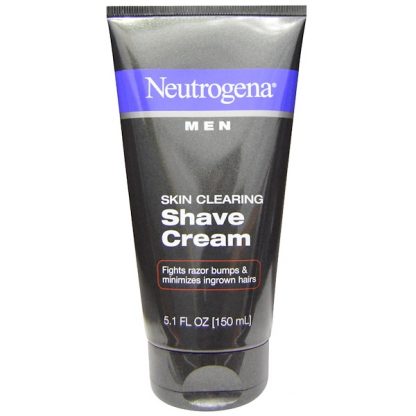 NEUTROGENA, MEN, SKIN CLEARING SHAVE CREAM, 5.1 FL OZ / 150ml