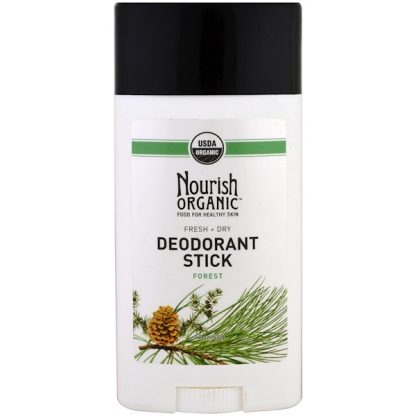 NOURISH ORGANIC, FRESH & DRY DEODORANT STICK, FOREST, 2.2 OZ / 62g