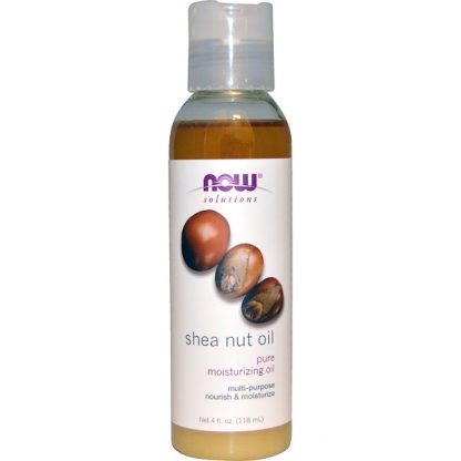 NOW FOODS, SOLUTIONS, SHEA NUT OIL, PURE MOISTURIZING OIL, 4 FL OZ / 118ml