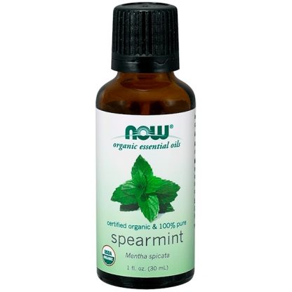 NOW FOODS, ORGANIC ESSENTIAL OILS, SPEARMINT, 1 FL OZ / 30ml