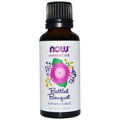 NOW FOODS, ESSENTIAL OILS, BOTTLED BOUQUET, ROMANCE BLEND, 1 FL OZ / 30ml