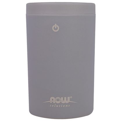 NOW FOODS, SOLUTIONS, PORTABLE USB ULTRASONIC OIL DIFFUSER, 1 DIFFUSER