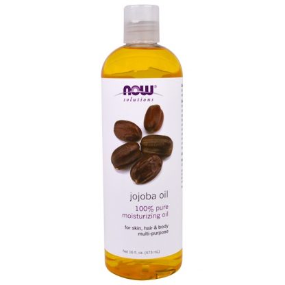 NOW FOODS, SOLUTIONS, JOJOBA OIL, 16 FL OZ / 473ml