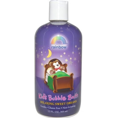 RAINBOW RESEARCH, KIDS BUBBLE BATH, RELAXING SWEET DREAMS, 12 FL OZ / 360ml