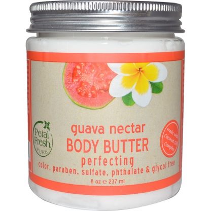 PETAL FRESH, PURE, BODY BUTTER, PERFECTING, GUAVA NECTAR, 8 OZ / 237ml