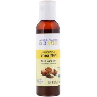 AURA CACIA, SKIN CARE OIL, NOURISHING SHEA NUT, 4 FL OZ / 118ml