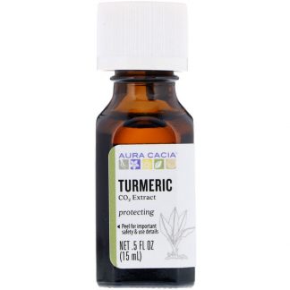 AURA CACIA, TURMERIC, CO2 EXTRACT, .5 FL OZ / 15ml