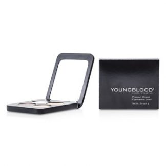 YOUNGBLOOD PRESSED MINERAL EYESHADOW QUAD - TIMELESS 4G/0.14OZ