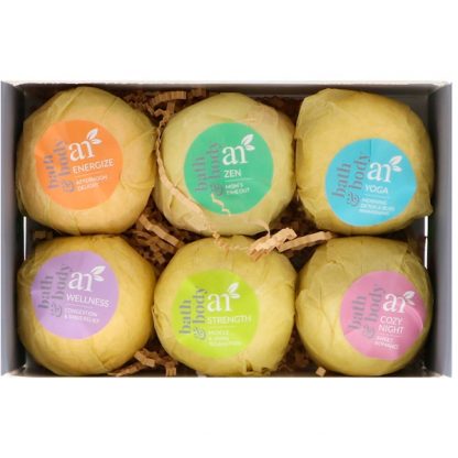 ARTNATURALS, BATH BOMBS, 6 BOMBS, 4 OZ / 113g EACH