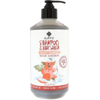 EVERYDAY COCONUT, SHAMPOO & BODY WASH, BABIES & KIDS, COCONUT STRAWBERRY, 16 FL OZ / 475ml