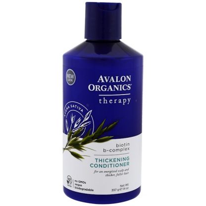 AVALON ORGANICS, THICKENING CONDITIONER, BIOTIN B-COMPLEX THERAPY, 14 OZ / 397g