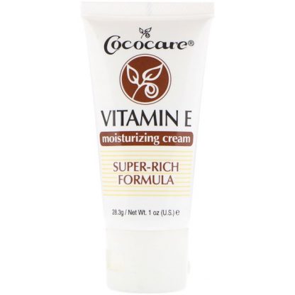 COCOCARE, VITAMIN E MOISTURIZING CREAM, 1 OZ / 28.3g